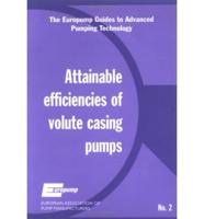 Attainable Efficiencies of Volute Casing Pumps