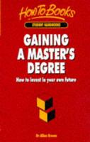 Gaining a Master's Degree