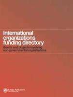 International Organizations Funding Directory