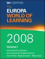 Europa World of Learning 2008 Volume 1