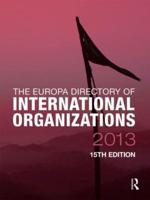 Europa Directory of International Organizations 2013