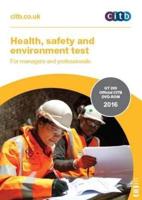 Health, Safety and Environment Test for Managers and Professionals