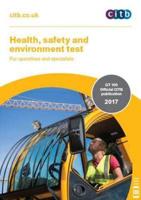 Health, Safety and Environment Test