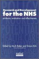 Research and Development for the NHS