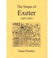 The Sieges of Exeter, 1642 and 1643