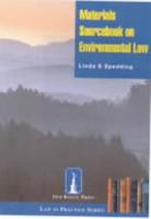 Materials Sourcebook on Environmental Law