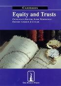 Equity and Trusts. Casebook