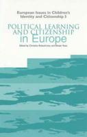 Political Learning and Citizenship in Europe