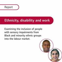 Ethnicity, Disability and Work Report