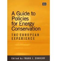 A Guide to Policies for Energy Conservation