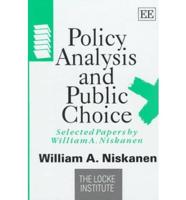 Policy Analysis and Public Choice