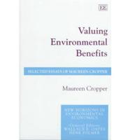 Valuing Environmental Benefits