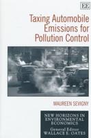 Taxing Automobile Emissions for Pollution Control