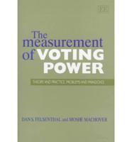 The Measurement of Voting Power