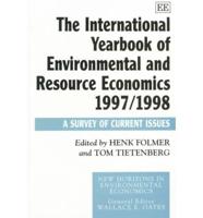 The International Yearbook of Environmental and Resource Economics 1997/1998