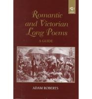 Romantic and Victorian Long Poems