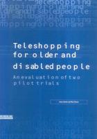 Teleshopping for Older and Disabled People