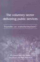 The Voluntary Sector Delivering Public Services