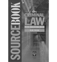 Sourcebook on Criminal Law