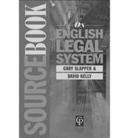 Sourcebook on English Legal System