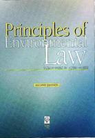 Principles of Environmental Law