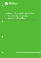 National Calculation Methodology for Part L 2006