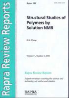 Structural Studies of Polymers by Solution NMR