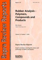 Rubber Analysis - Polymers, Compounds and Products