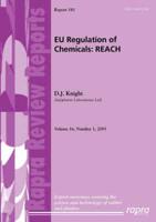 Eu Regulation of Chemicals: Reach