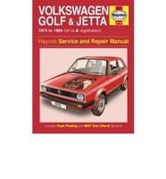 Volkswagen (Petrol) Golf and Jetta 1974-84, All Mk.I Models 1093C.c., 1272C
