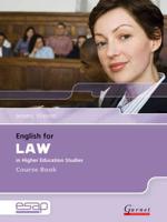 English for Law in Higher Education Studies. Course Book