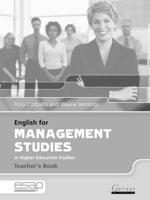 English for Management Studies in Higher Education Studies. Teacher's Book