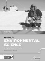 English for Environmental Science in Higher Education Studies. Teacher's Book