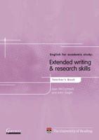 Extended Writing & Research Skills. Teacher's Book