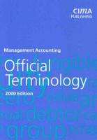 Management Accounting Official Terminology