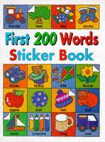 First 200 Words Sticker Book