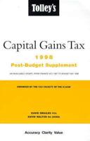 Tolley's Capital Gains Tax: 1998 Post-Budget Supplement