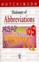 Dictionary of Abbreviations