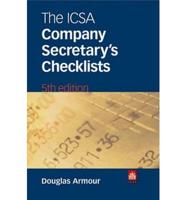 The ICSA Company Secretary's Checklists
