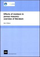 Effects of Moisture in Porous Masonry
