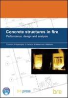 Concrete Structures in Fires