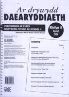 Ar Drywydd Daearyddiaeth (5) Hydref 2001