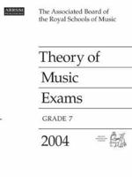 Theory of Music Exams 2004. Grade 7