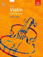 Selected Violin Exam Pieces 2008-2011, Grade 5 Part