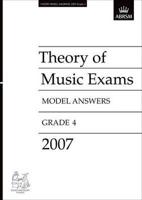Theory of Music Exams Model Answers, Grade 4, 2007