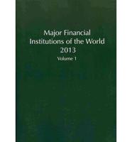 Major Financial Institutions of the World 2013