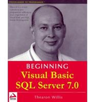 Beginning Visual Basic SQL Server 7.0
