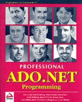 Professional ADO.NET