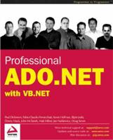 Professional ADO.NET With VB.NET