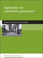 Approaches to Community Governance